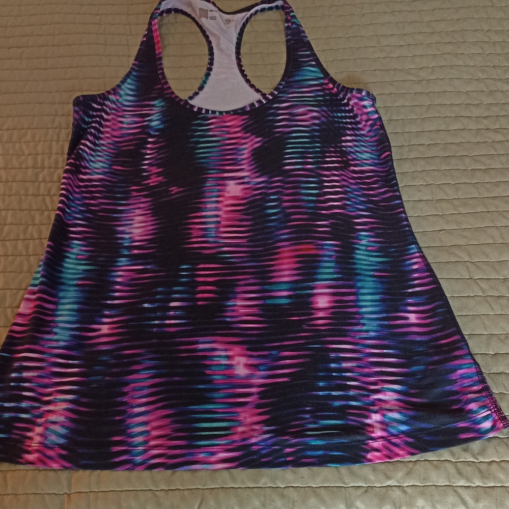 Xersion Colorful Patterned Tank Top